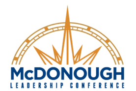 McDonough Leadership Conf logo